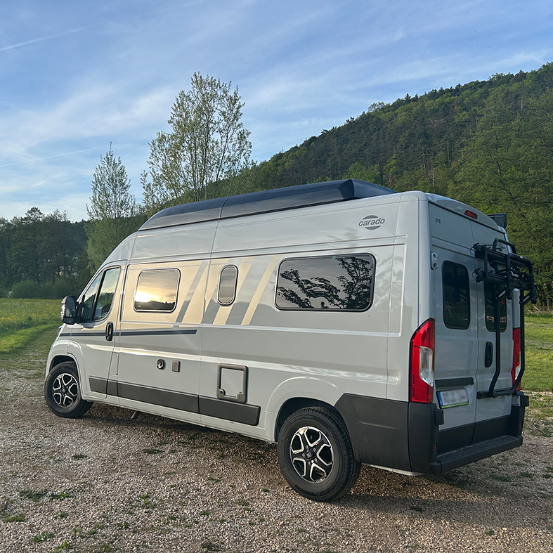 CV_600_Pro_Rückansicht Rückansicht des Carado Campervan 600 Pro