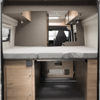 GTrail_Active_RF_Betten Innenraum des Dethleffs Globetrail Active RE