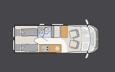 GTrail_Active_RF_Grundriss Grundriss des Dethleffs Globetrail Active RE