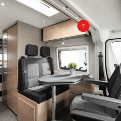 GTrail_Active_RF_Sitzgruppe Sitzbank des Dethleffs Globetrail Active RE